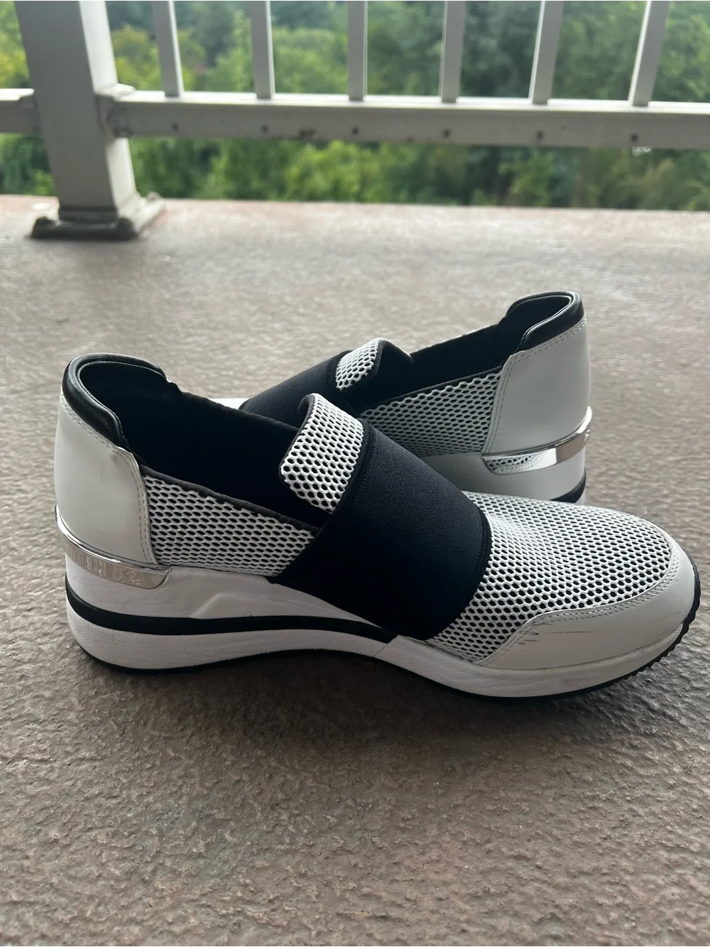 Michael Kors Felix Leather Trainers